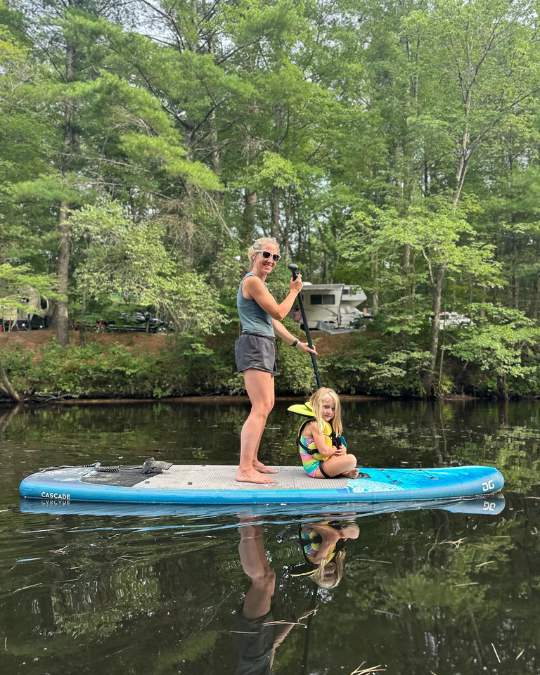 Suncook River Camp Paddleboarding